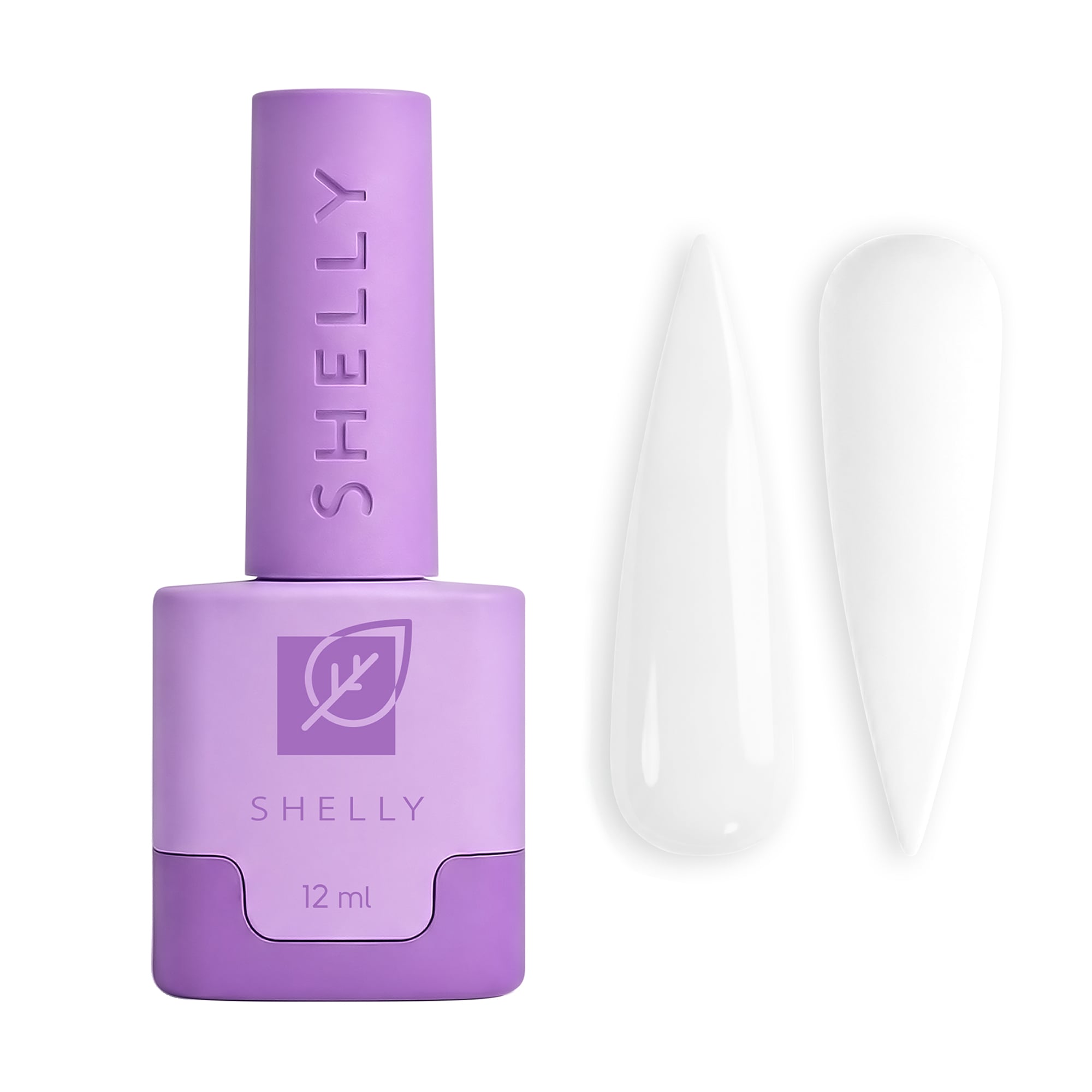 Гель-лак для нігтів Shelly 01 Arctic White, 12 мл
